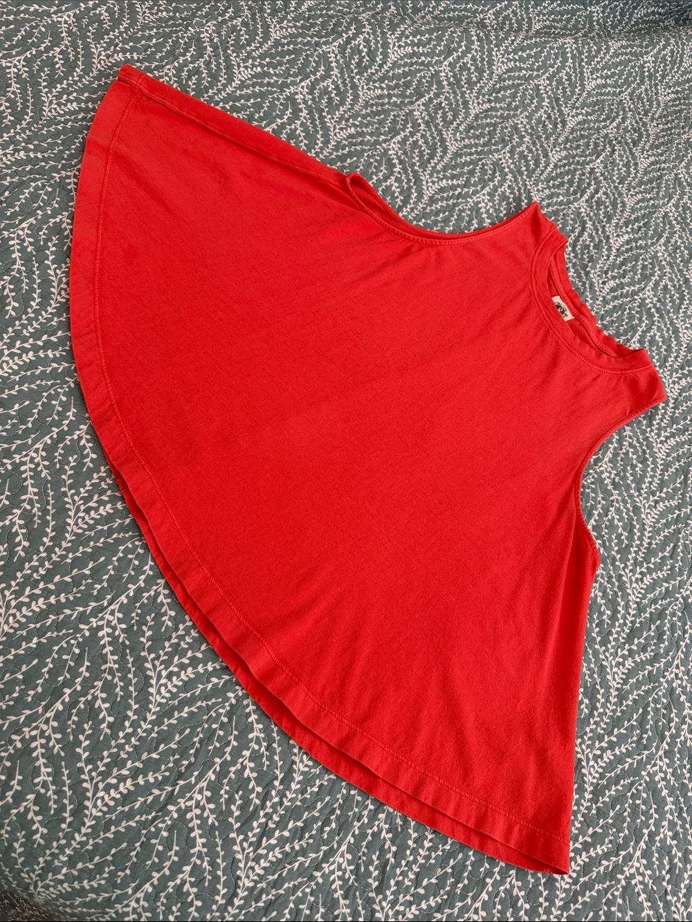 We The Free Care FP This Lovely Tank in Cherry Hearts color